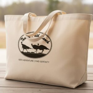 Turkey Path Ranch Canvas Tote Bag